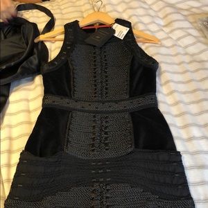 Women's Balmain for H&M Black Bandage Velvet Rope